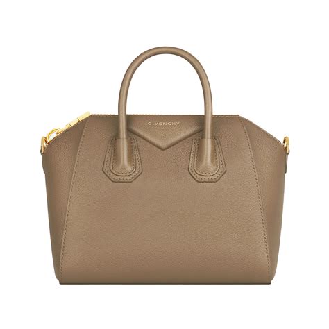 givenchy antigona bag taupe|Small Antigona bag in grained leather .